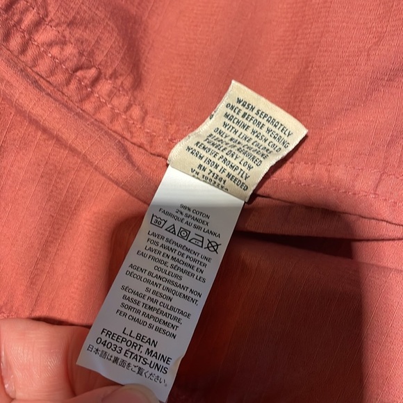 L.L. Bean Spring Jacket Women’s Small Lightweight Pockets - Picture 7 of 9